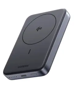 UGREEN PB761 Portable Charger (45763), 10000mAh, Magnetic Wireless Power Bank, Black