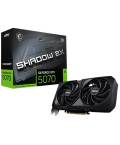 ვიდეო დაფა MSI GeForce RTX 5070 12G SHADOW 2X OC  - Primestore.ge