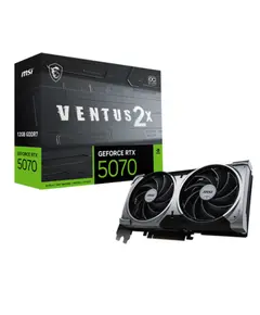 ვიდეო დაფა MSI GeForce RTX 5070 12G VENTUS 2X  - Primestore.ge