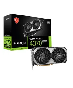 ვიდეო დაფა MSI GeForce RTX 4070 SUPER 12G VENTUS 2X OC  - Primestore.ge