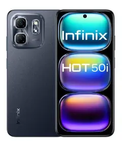 მობილური ტელეფონი Infinix Hot 50i 8GB/256GB Black  - Primestore.ge