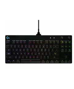 კლავიატურა Logitech G PRO TKL Corded Mechanical Gaming Keyboard - BLACK - US INT'L - USB - CLICKY  - Primestore.ge