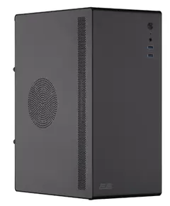 კომპიტერის ქეისი კვების ბლოკით 2E PC case Credo V200B-400 with PSU 2E ATX400, 2xUSB3.0, 1x80mm, VGA 250mm, mATX, Black  - Primestore.ge