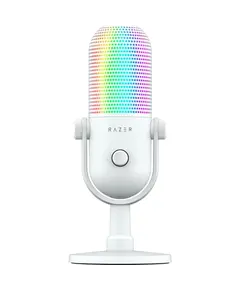 მიკროფონი Razer gaming microphone Seiren V3 Chroma, Uni, RGB, USB-A, 2m, white  - Primestore.ge