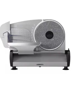 სლაისერი Ardesto slicer, 250W, blade-stainless steel, diameter of the knife-190мм, corps- iron/plastic, grey-black  - Primestore.ge