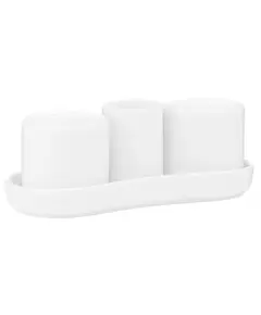 სამარილე და საპილპილე Ardesto Set for salt and pepper, 4 items, porcelain, white  - Primestore.ge