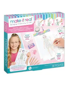 კრეატიული სათამაშო Make It Real Digital Light Board  - Primestore.ge