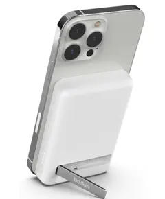 პორტატული დამტენი Belkin Power Bank 5000mAh, MagSafe Wireless, white - Primestore.ge