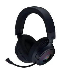 ყურსასმენი Razer Gaming Headset Kraken V4, USB-A/WL/BT, RGB, black  - Primestore.ge