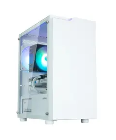 კომპიუტერის ქეისი Zalman PC case T4 Plus without PSU, 2xUSB3.0, 1xUSB2.0, 1x120mm ARGB, VGA 3200mm, TG Side Panel, mATX, white  - Primestore.ge