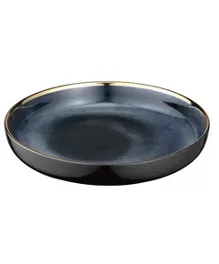 თეფში Ardesto Deep plate Andria, 21.1cm, ceramics, blue-gray  - Primestore.ge