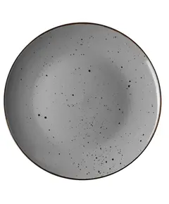 თეფში Ardesto Dinner plate Bagheria Grey, 26cm, ceramics, gray  - Primestore.ge