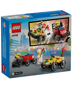 ლეგო LEGO Constructor City Pizza vs. Fire Truck  - Primestore.ge