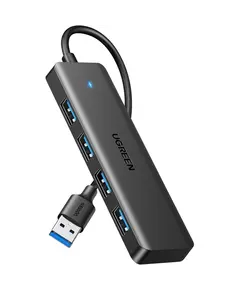 USB Hub UGREEN CM219 (25851), 4xUSB 3.0, USB Hub, Black