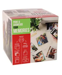 ფოტოს ქაღალდი Canon Photo Cube and Frame + PP-201 5x5” Photo Paper Plus Glossy II (40 sheets) - Creative Pack - Primestore.ge