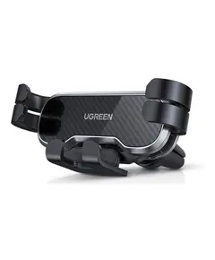 მობილურის დამჭერი UGREEN LP228 (80539), Gravity Phone Holder For Car, Black  - Primestore.ge