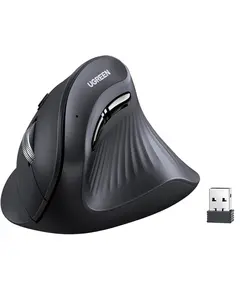 Mouse UGREEN MU008 (25444), Wireless, Bluetooth, USB, Mouse, Black
