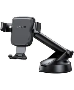 მობილურის დამჭერი UGREEN LP200 (60990B), Gravity Phone Holder With Suction Cup, Black  - Primestore.ge