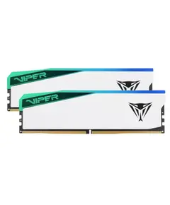 ოპერატიული მეხსიერება Patriot Viper Elite 5 RGB DDR5 48GB 6400MHz DUAL KIT UDIMM XMP - PVER548G64C32KW  - Primestore.ge