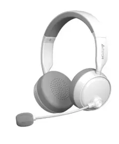 ყურსასმენი A4Tech Fstyler BH235 Wireless Bluetooth Headset With Mic White  - Primestore.ge