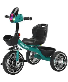 Children's three-wheeled pedal bicycle 602GREEN