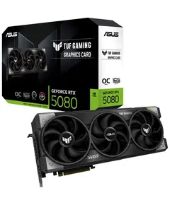 ვიდეო დაფა ASUS Graphic Card GeForce RTX 5080 16GB GDDR7 OC TUF-RTX5080-O16G-GAMING - Primestore.ge