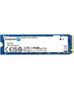 მყარი დისკი Kingston SSD M.2 4TB PCIe 4.0 NV3 - Primestore.ge