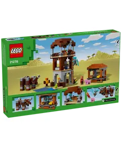 ლეგო LEGO Constructor Minecraft The Pillager Outpost and Ravager - Primestore.ge