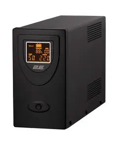 უწყვეტი კვების წყარო 2E DD2000, 2000VA/1200W, LCD, USB, 2xSchuko  - Primestore.ge