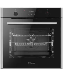 Built-in oven Hansa electrical, 77L, A+, display, convection, black