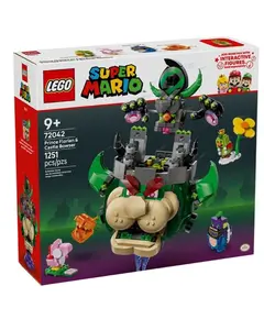 ლეგო LEGO Constructor Super Mario Prince Florian і Castle Bowser  - Primestore.ge