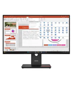 მონიტორი Lenovo ThinkVision T27-40  Black 27"  (1920x1080), 16:9, 120Hz, 4ms, 178 / 178. HDMI, DP, VGA - Primestore.ge