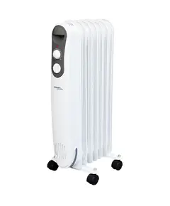 გამათბობელი Scarlett SC 21.1507 S4, 1500W, 20m², Oil Radiator, White  - Primestore.ge