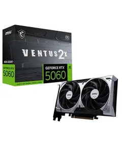 ვიდეო დაფა MSI 912-V537-002 VENTUS 2X OC, GeForce RTX5060, 8GB, 128bit, HDMI, DP, Silver - Primestore.ge