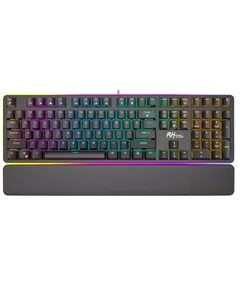 კლავიატურა Royal Kludge RK918 Mechanical Keyboard, Red switch, Wired, USB, Black  - Primestore.ge