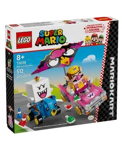 ლეგო LEGO Constructor Super Mario Mario Kart – Wario та King Boo  - Primestore.ge