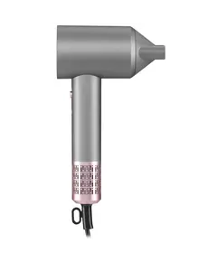 თმის საშრობი Ardesto Hair Dryer Pink,1600W, 2 speeds, 3 temperature settings, ionization, diffuser, magnetic attachments, gray+pink  - Primestore.ge