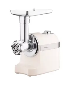 ხორცსაკეპი მანქანა Ardesto meat grinder, 1800W, 2kg/min, 3 cutting plates, sausages nozzle, plastik, beigе-silver  - Primestore.ge