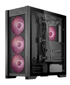 კომპიუტერის ქეისი ASUS TUF GAMING GT302 TG ARGB BLACK - Primestore.ge