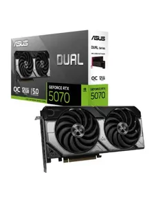 ვიდეო დაფა Asus DUAL-RTX5070-O12G//RTX5070,HDMI*1,DP*3,12G,D7 - Primestore.ge