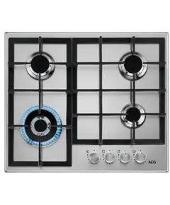 გაზქურის ზედაპირი AEG HGB64420SM - Primestore.ge