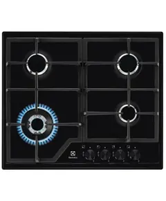 The surface of the Electrolux KGS6436K gas stove