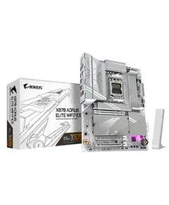 დედა დაფა Gigabyte X870 AORUS ELITE WIFI7 ICE 1.1 4DDR5 AM5 - 9MX87ELE-00-G11  - Primestore.ge