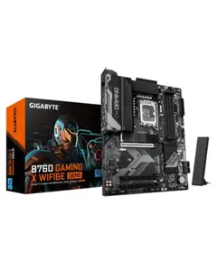 დედა დაფა Gigabyte B760 GAMING X WIFI6E GEN5 1.0 4DDR5 LGA1700 - 9MB76GX65-00-G10  - Primestore.ge