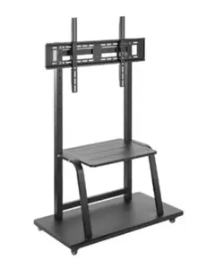 Television stand Gembird TVS-100F-01 TV floor stand with caster wheels 37"-100"