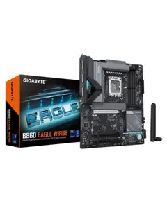დედა დაფა Gigabyte B860 EAGLE WIFI6E 1.0 4DDR5 LGA1851 - 9MB86EGW6-00-G10 - Primestore.ge