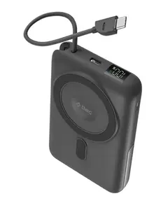 პორტატული დამტენი Ttec Recharger M LCD 10000mAh Magesafe comp PD20W Power Bank With USB-C and Stand Black 2BB230GR  - Primestore.ge