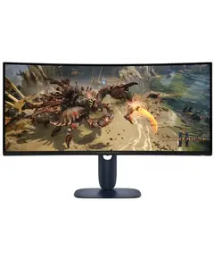Monitor DELL 34" AW3425DWM 2xHDMI, DP, USB, VA, 3440x1440, 21:9, 180Hz, 1ms, DCI-P3 95%, CURVED, Adaptive-Sync, HDR 400