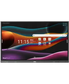 ინტერაქტიული ეკრანი, სმარტ ეკრანი Vivitek EK757i NovoTouch, 75", RAM 16GB, 128GB, Android 14, Smart Board, Grey - Primestore.ge