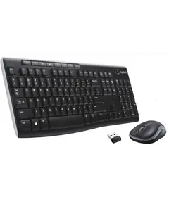 კლავიატურა და მაუსი Logitech MK270 Wireless Keyboard Black  - Primestore.ge